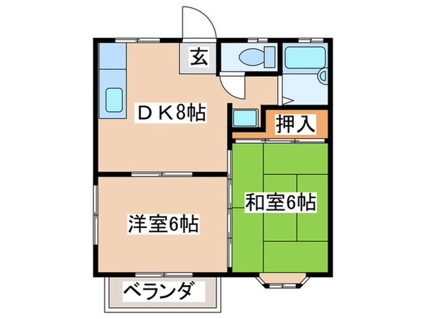 第2リバーストーンの物件間取画像